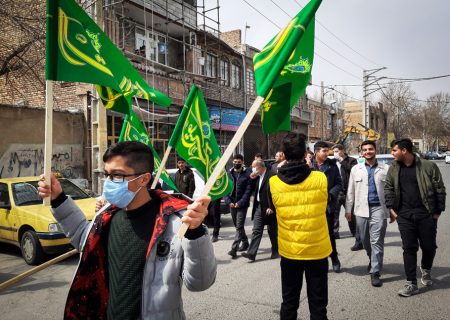 همایش پیاده روی یاوران مهدی در ارومیه