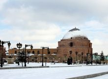 نمایی زیبا از مسجد جامع ارومیه