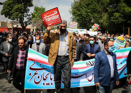 راهپیمایی روز قدس در ارومیه
