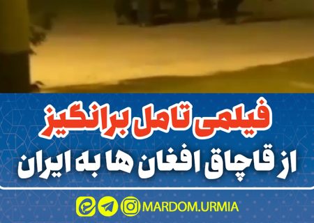 فیلمی عجیب از قاچاق افغان ها به ایران