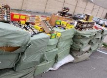 توقیف یک دستگاه اتوبوس حامل بار قاچاق در مهاباد