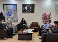 دیدار مدیرکل کتابخانه های عمومی و رئیس سازمان مدیریت و برنامه ریزی آذربایجان‌غربی