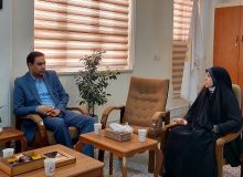 دیدار مسئول سازمان بسیج کارمندان سپاه شهدا با مدیرکل کتابخانه‌های عمومی آذربایجان غربی