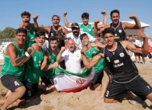 دانش آموزان ملی پوش ناحیه ۲ ارومیه بهمراه تیم ملی هندبال ساحلی، فاتح مسابقات جهانی شدند