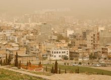 پدیده گرد و غبار آذربایجان غربی را فرا می‌گیرد