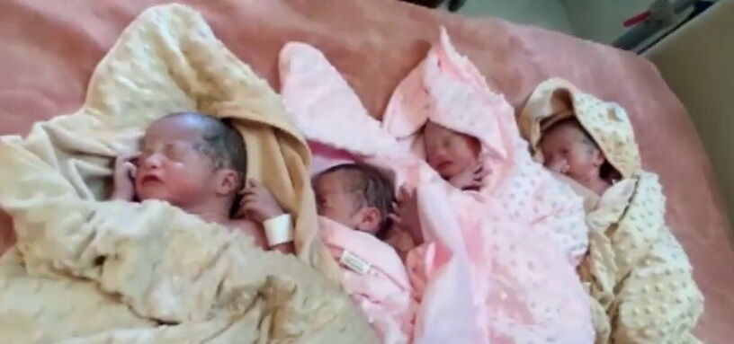 چهارقلوهای تازه‌متولدشده ارومیه‌ای تحت پوشش رایگان بیمه سلامت قرار گرفتند
