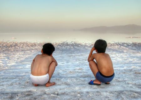 نفس های آخر دریاچه ارومیه