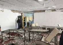 انفجار گاز در سالن پذیرایی ارتش خوی