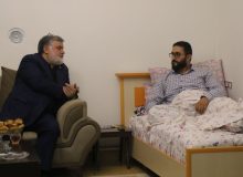 استاندار آذربایجان غربی از ماموران انتظامی مجروح حوادث اخیر عیادت کرد