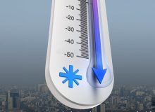 کاهش شدید دما در آذربایجان غربی