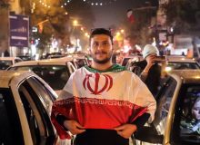 شادی مردم آذربایجان‌غربی در پی پیروزی تیم ملی فوتبال