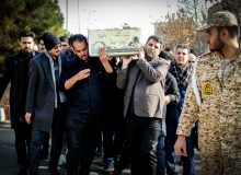 تشییع پیکر مطهر ۶ شهید گمنام در ارومیه