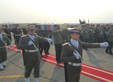 ورود پیکر مطهر ۶ شهید گمنام به آذربایجان‌غربی