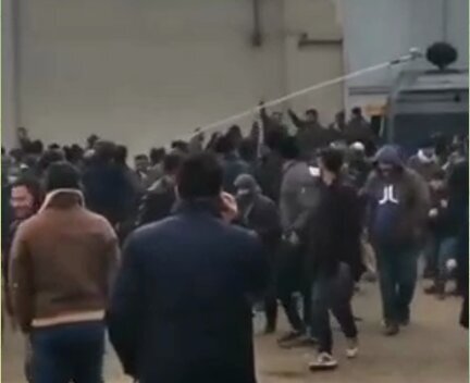 واکنش پلیس درخصوص ویدئوی منتشره درخصوص استفاده از ماشین آب‌پاش در مناطق زلزله‌زده خوی