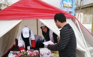 خدمات‌رسانی هلال‌احمر آذربایجان‌غربی به ۱۱۷ هزار مسافر