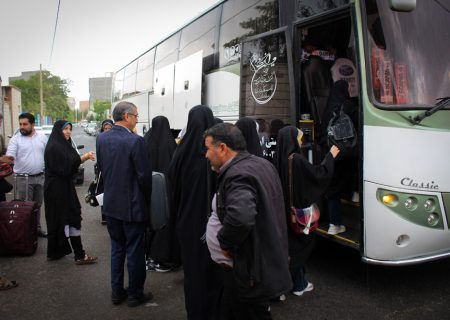 اعزام دانش‌آموزان زیارت اولی به مشهد مقدس