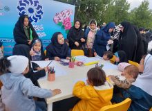 برپایی غرفه فرهنگی-ترویجی در پارک گلها ارومیه