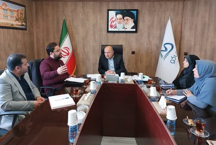 دیدار مدیرکل کتابخانه های عمومی آذربایجان غربی با مدیرعامل سازمان منطقه آزاد ماکو