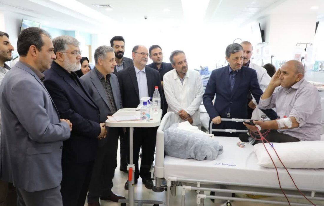 بازدید رییس بنیاد مستضعفان از ۲ واحد تولیدی و درمانی در ارومیه