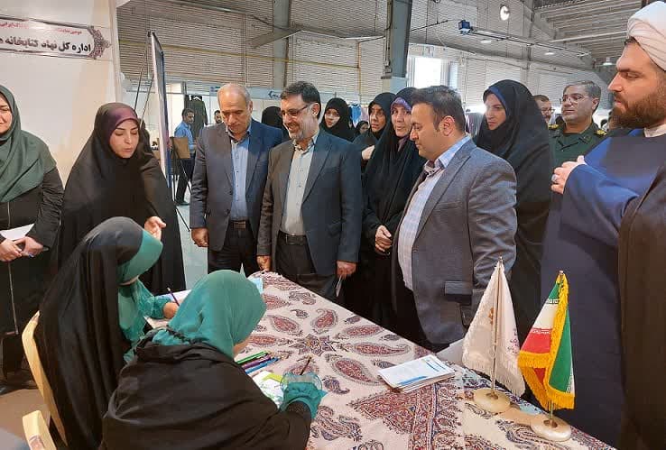 اداره کل کتابخانه های عمومی آذربایجان غربی در نمایشگاه ملی تخصصی «گوهر شاد» میزبان عموم مردم است