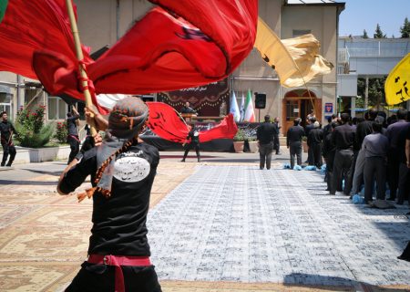 عزاداری کارکنان آموزش و پرورش آذربایجان غربی