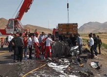 ۲ فوتی بر اثر تصادف در جاده ارومیه به سلماس