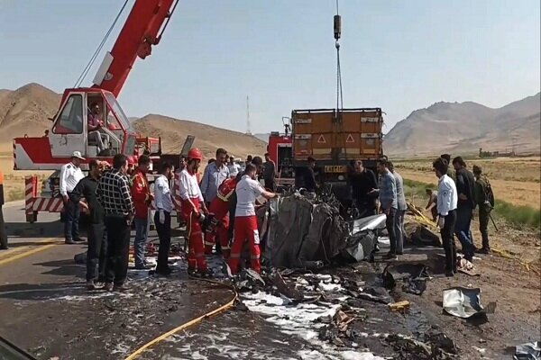 ۲ فوتی بر اثر تصادف در جاده ارومیه به سلماس