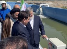 تصفیه‌خانه فاضلاب و خط انتقال آب به دریاچه ارومیه افتتاح شد