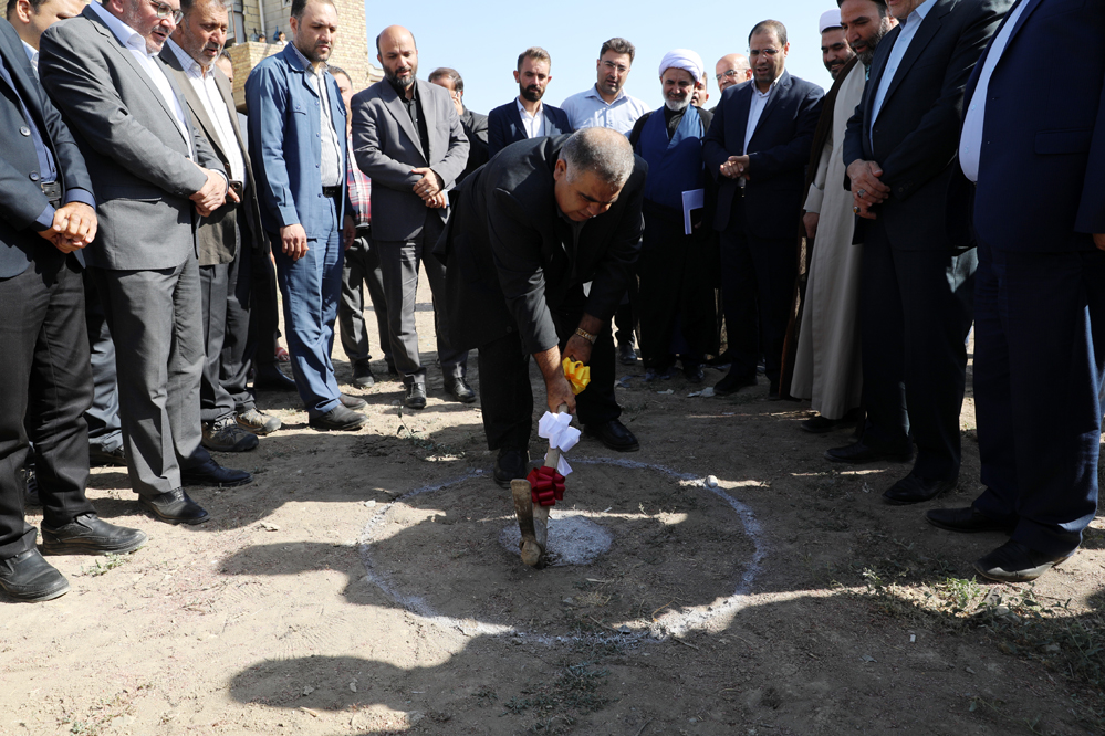 برگزاری مراسم کلنگ‌زنی مجموعه آموزشی ۲۴ کلاسه روستای بادکی ارومیه با حضور وزیر آموزش و پرورش