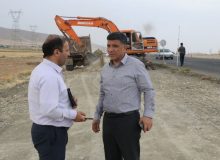 مراحل پایانی قطعه آخر محور دارلک – مهاباد