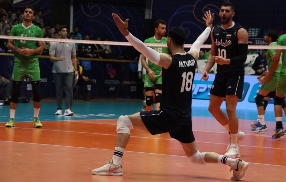 پاکستان هم حریف ایران نشد/ برد قاطع بلند قامتان والیبال ایران