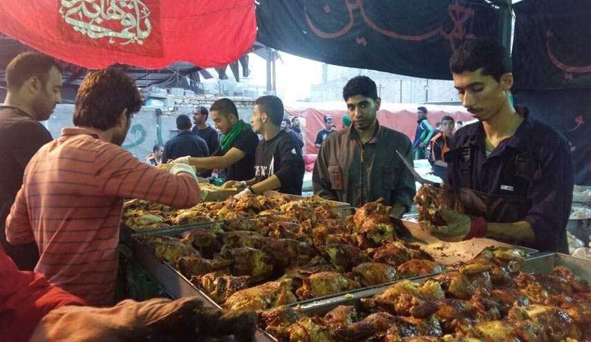 پذیرایی موکب اهل سنت بوکان از بیش از ۵۰ هزار زائر