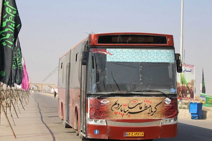 فعالیت ناوگان مسافری آذربایجان غربی برای جابجایی زائران اربعین