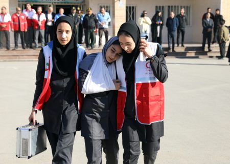 بیست و پنجمین مانور سراسری زلزله در ارومیه