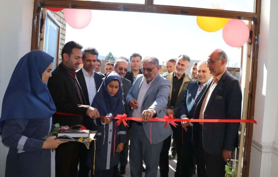 افتتاح مدرسه ۳ کلاسه خیرساز در شهرستان خوی