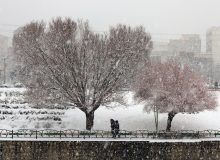 بارش برف در ارومیه
