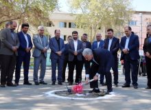 کلنگ زنی مجموعه ورزشى مدرسه شهید چمران ارومیه