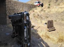 واژگونی خودرو در اشنویه ۹ مصدوم برجای گذاشت