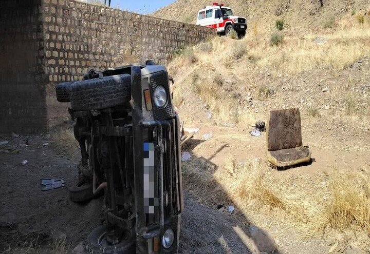 واژگونی خودرو در اشنویه ۹ مصدوم برجای گذاشت