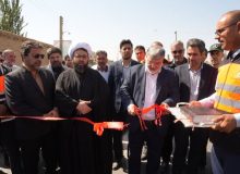 ۶۰۰۰ مترمربع آسفالت راه روستایی در شهرستان چهاربرج افتتاح شد