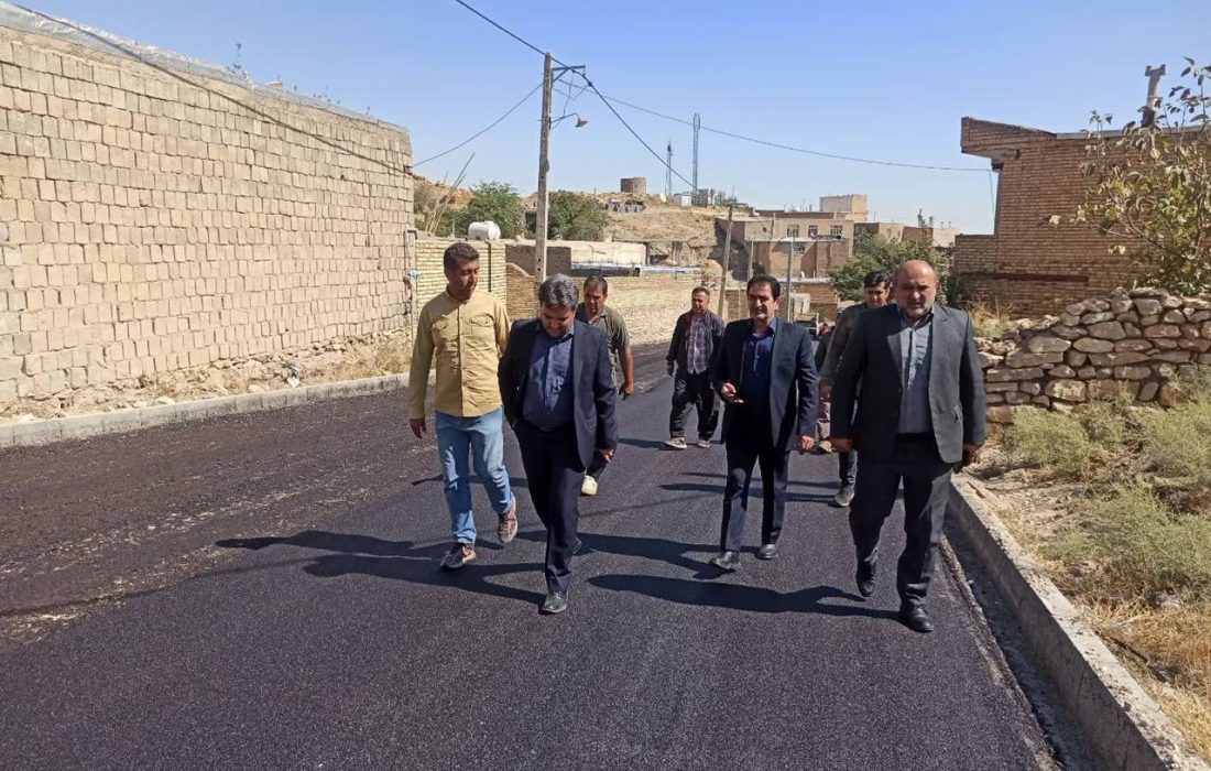 روستای ناری‌ ارومیه پس از چندین دهه صاحب آسفالت شد