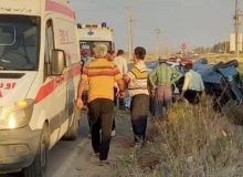 تصادف در محدوده روستای آبگرم سلماس یک فوتی برجای گذاشت