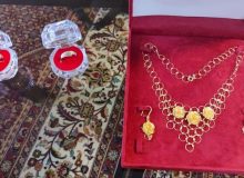 ۲خانواده بسیجی تکاب حلقه ازدواج خود را به جبهه مقاومت اهدا کردند