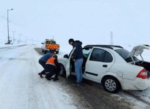 ۴۰۰۰ خودروی گرفتار در برف در آذربایجان غربی رهاسازی شد