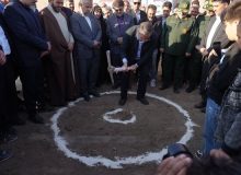 ساخت مدرسه ۱۰ کلاسه در بخش نختالو باروق آغاز شد